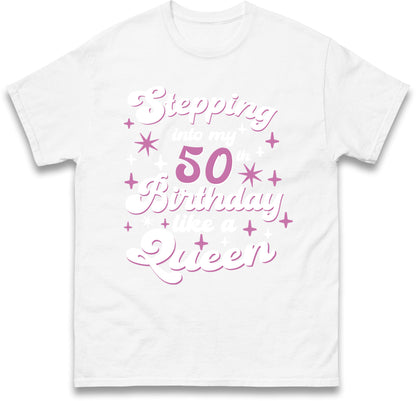 50th Birthday T Shirt for Women