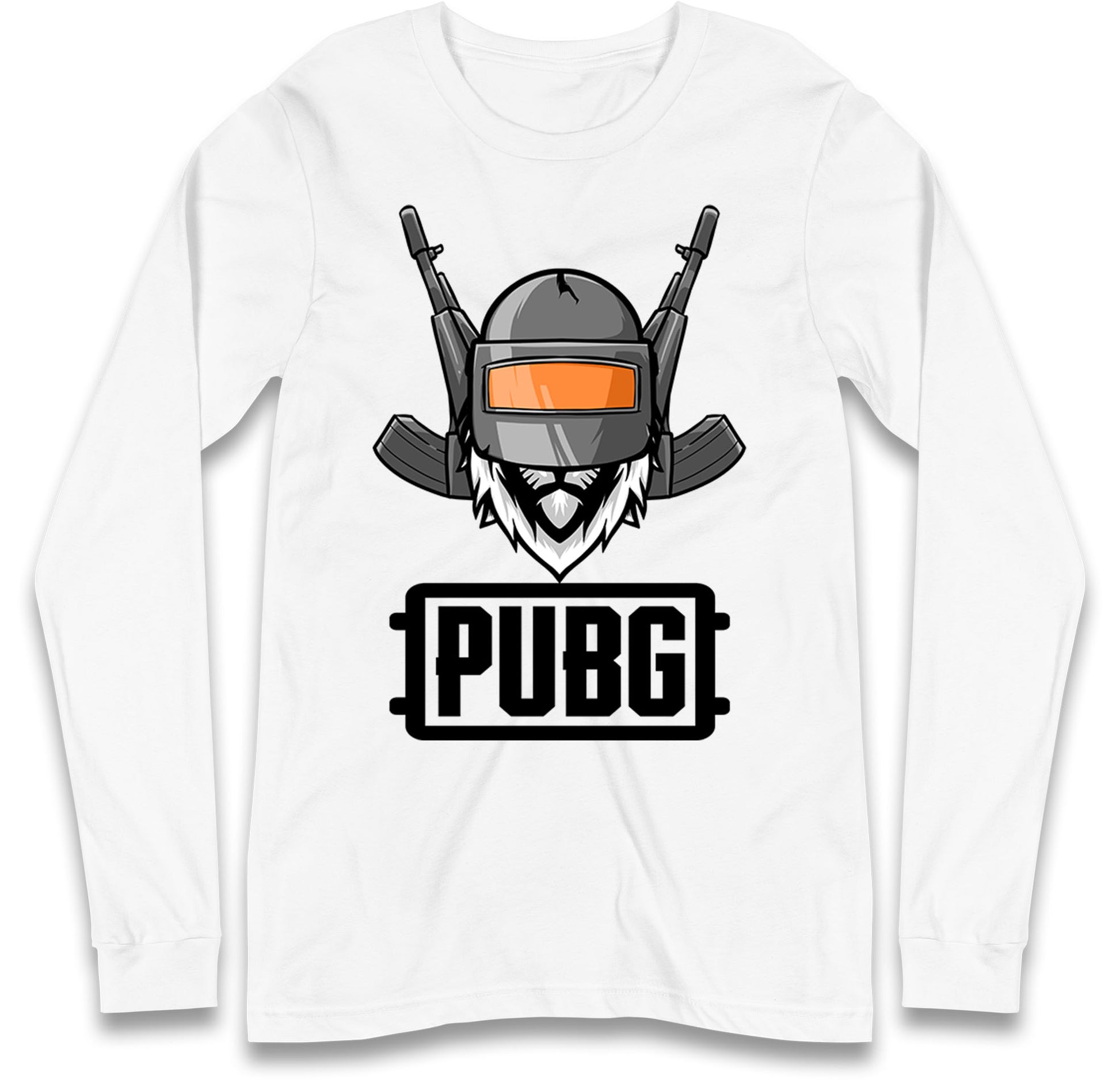 Pubg Helmet Long Sleeve T Shirt