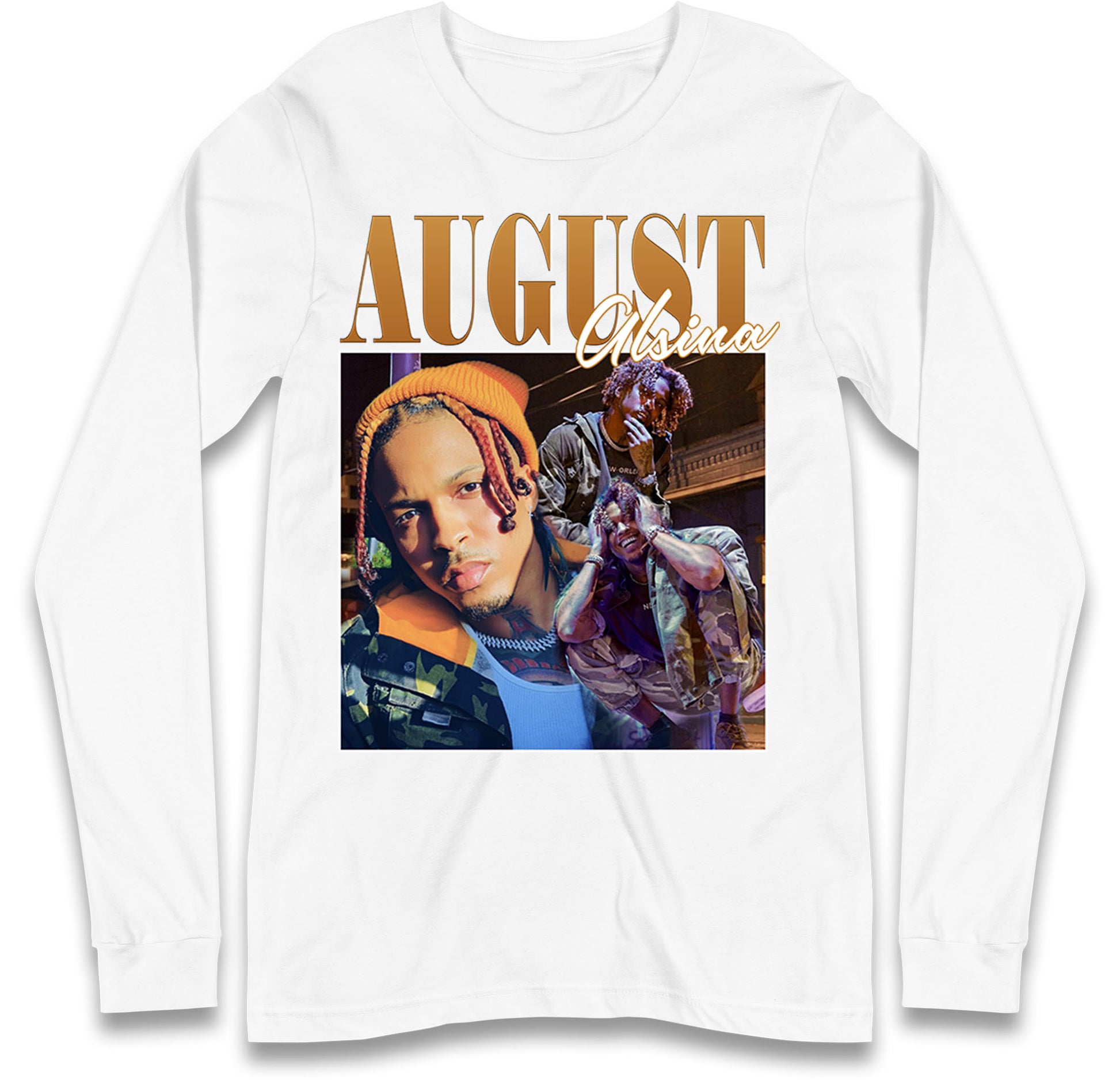 August Alsina Longsleeve T Shirt