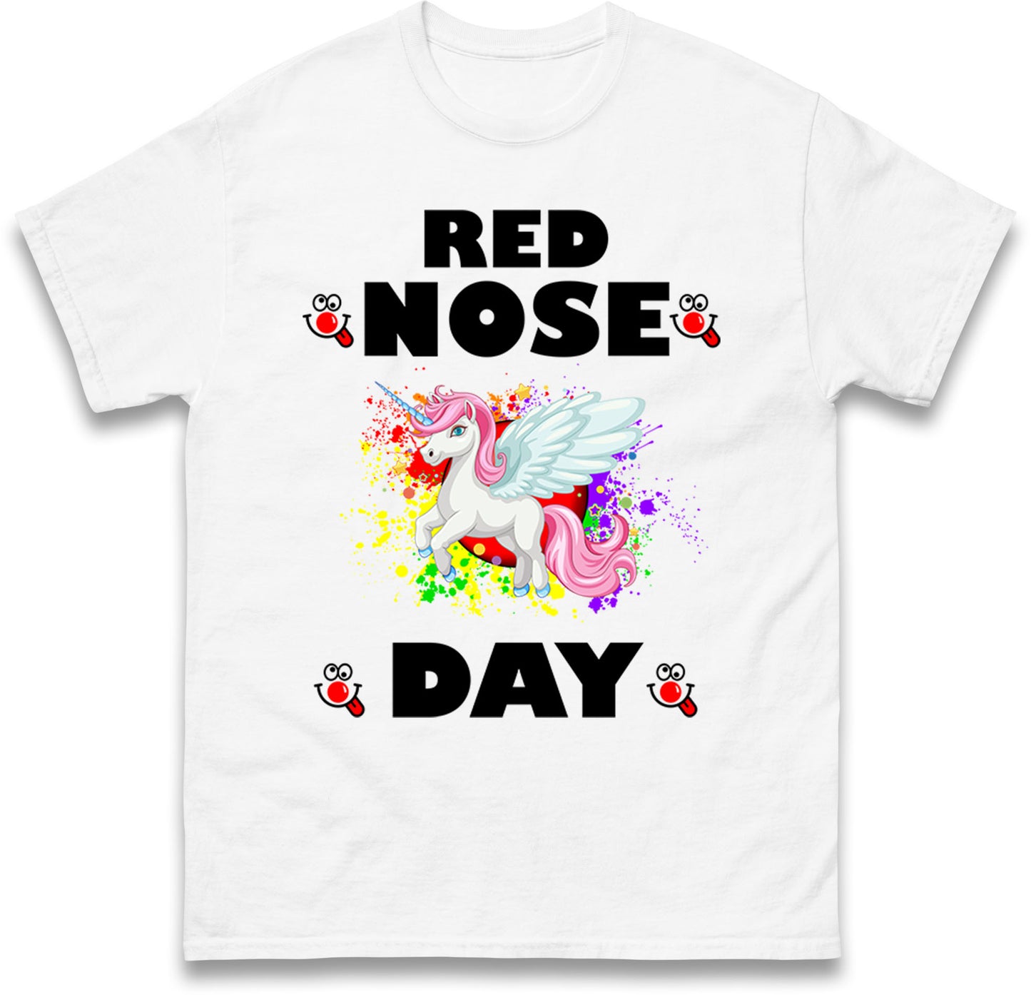 Unicorn Red Nose Day T Shirt