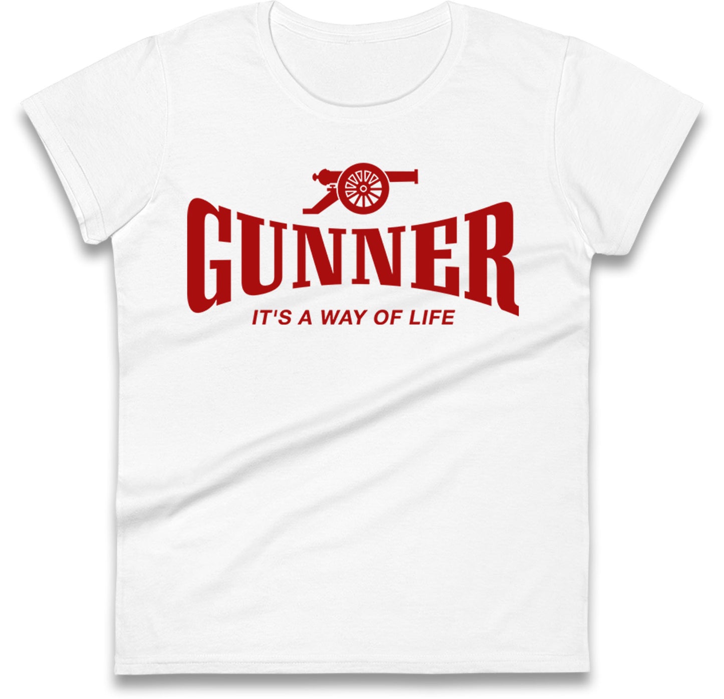 Arsenal Football Ladies T Shirt