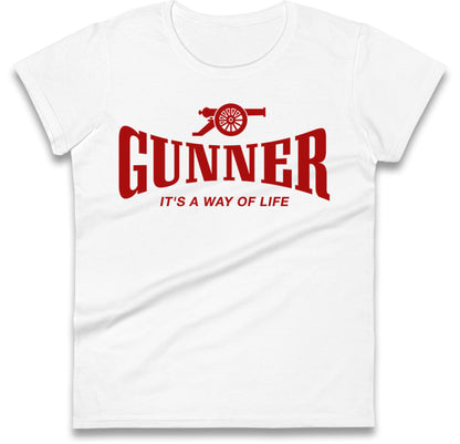 Arsenal Football Ladies T Shirt