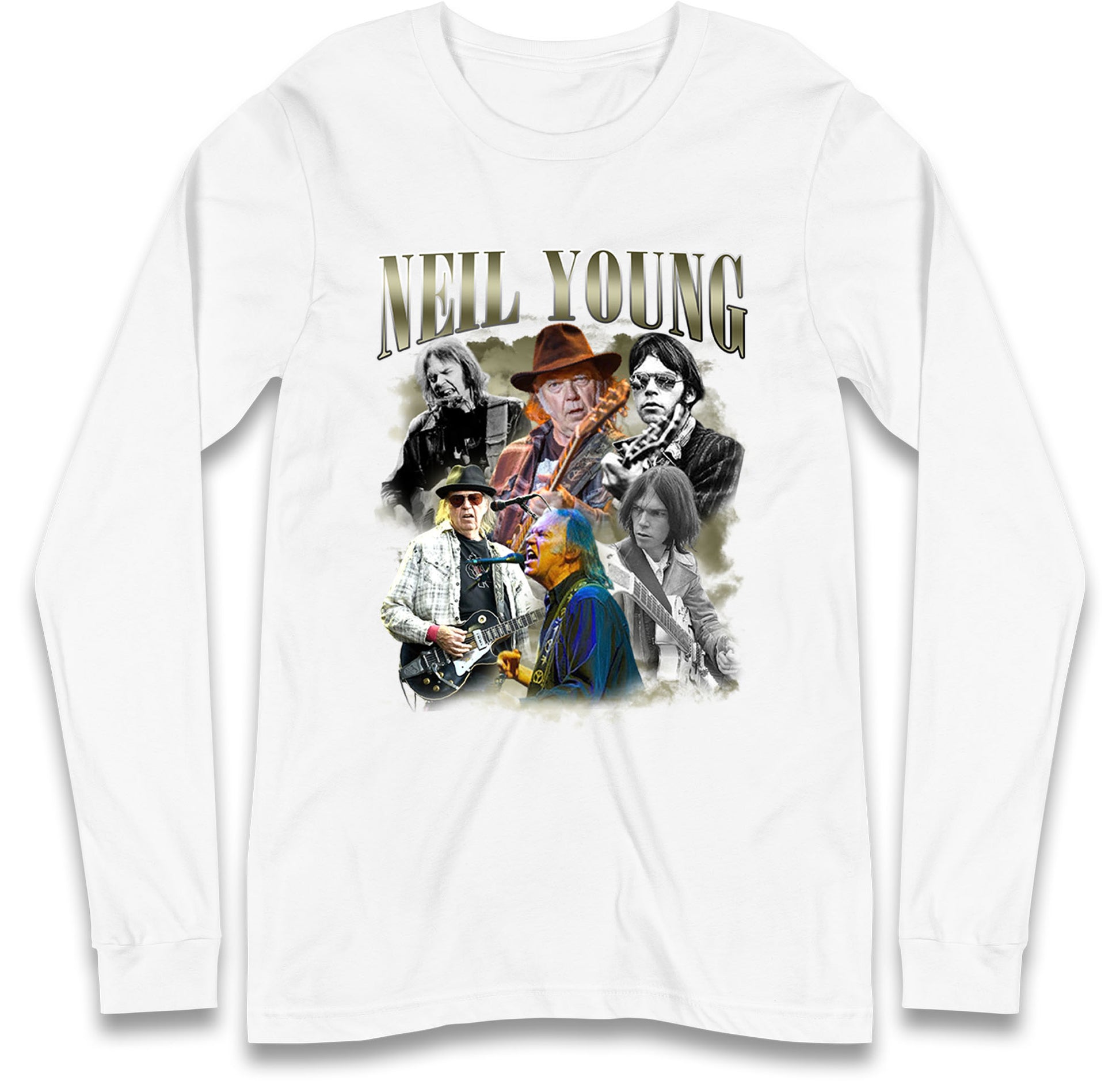 Neil Young Long Sleeve T Shirt