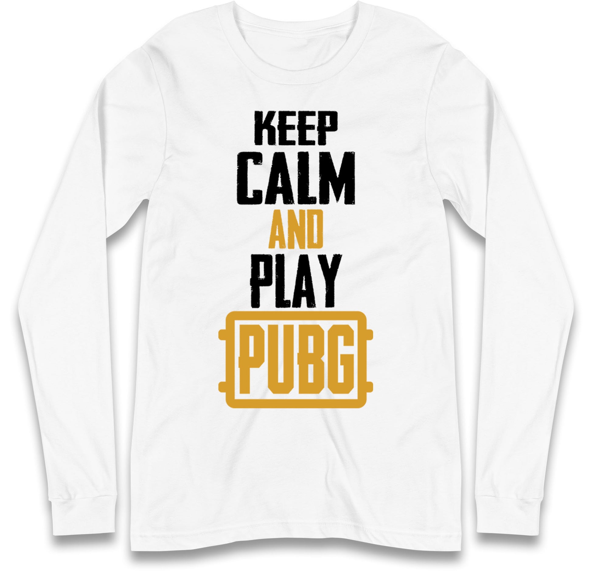 Keep Calm And Play Pubg Long Sleeve T Shirt