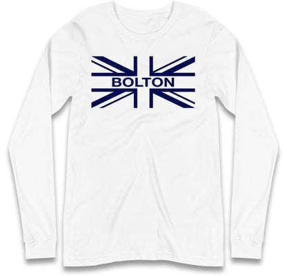 Bolton Union Jack Long Sleeve T Shirt