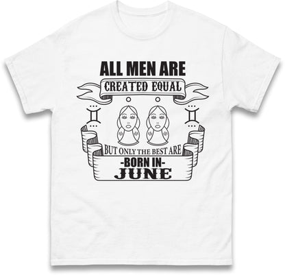 Born In June Birthday T Shirt