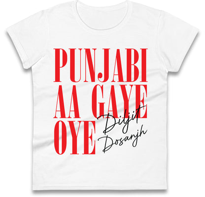 Diljit Dosanjh Ladies T Shirt