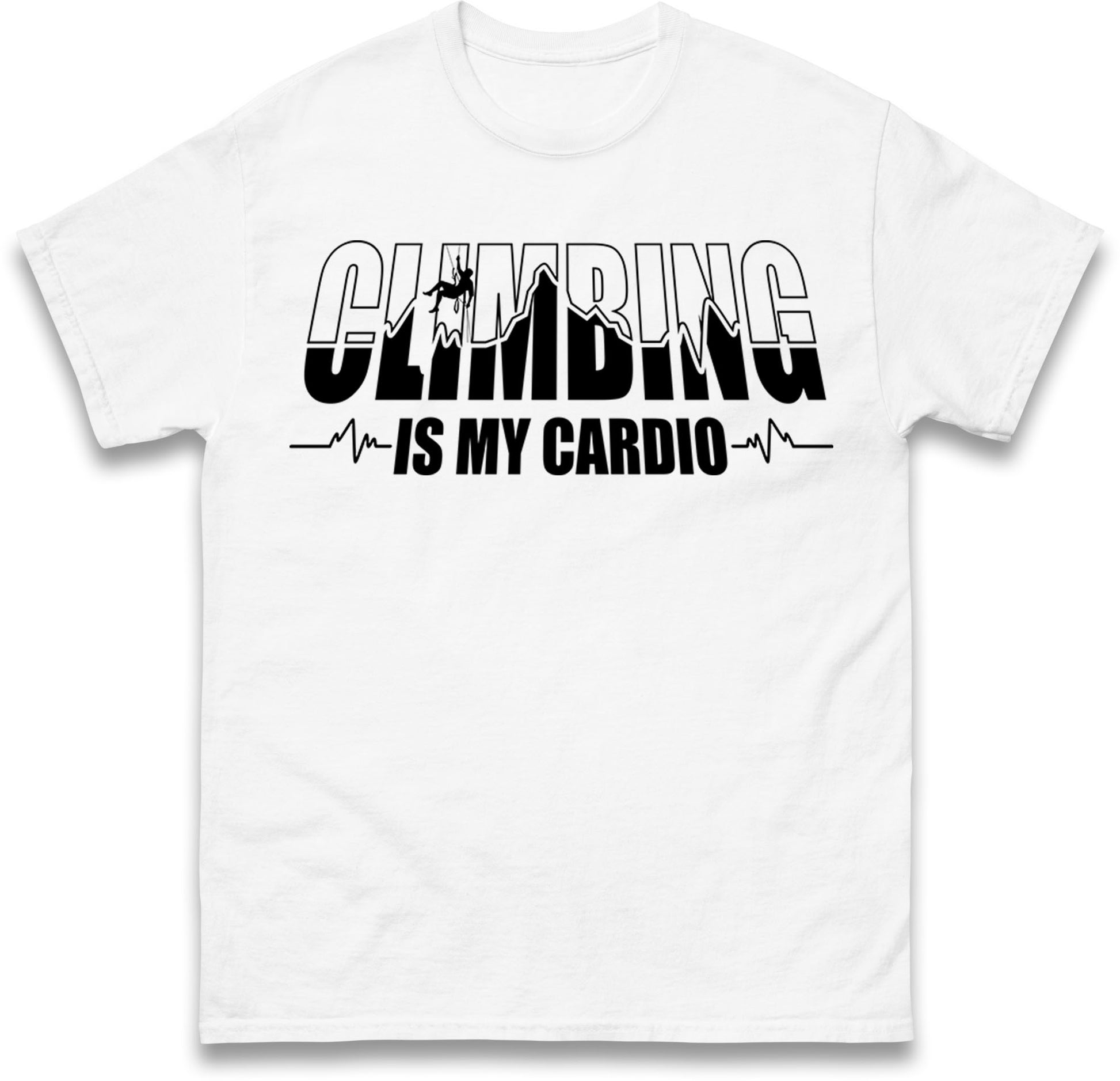 Climbing Is My Cardio Climbing T Shirt