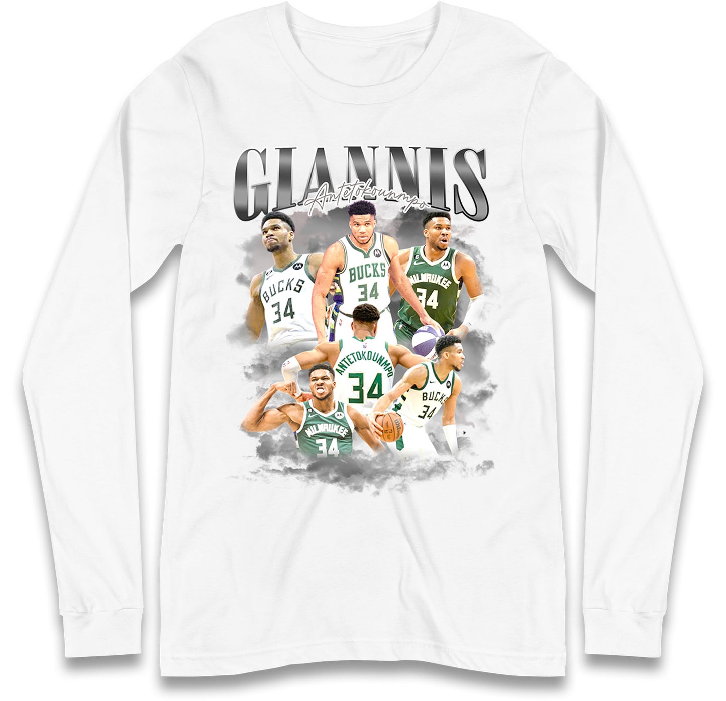 Giannis Antetokounmpo Long Sleeve T Shirt