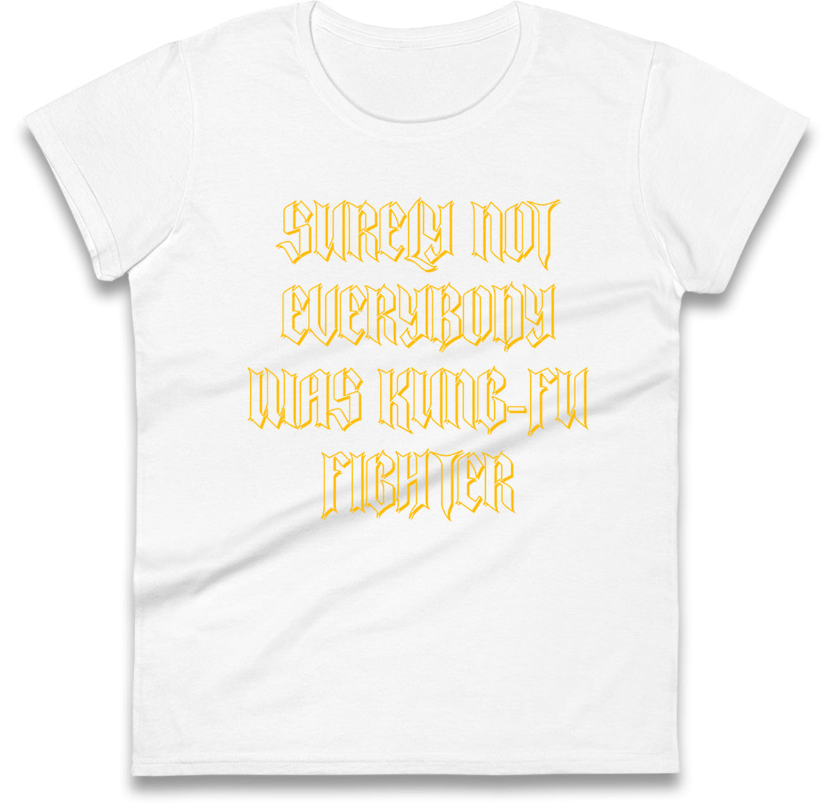 Kung Fu Fighter Womens T Shirt