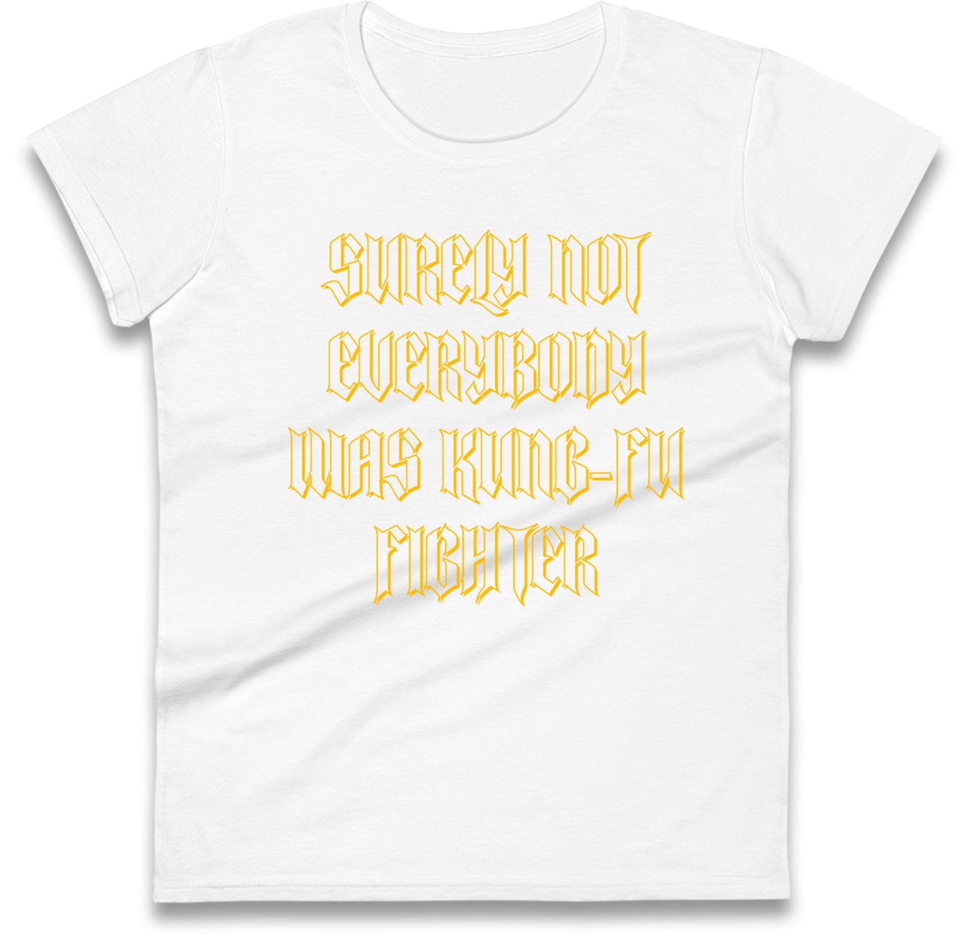 Kung Fu Fighter Womens T Shirt