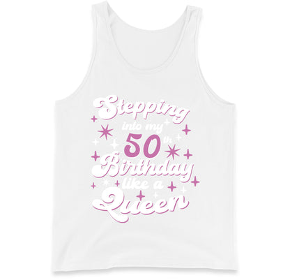 Queen 50th Birthday Tank Top