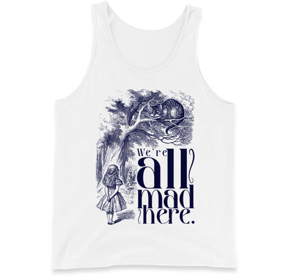Alice And Cheshire Cat Tank Top