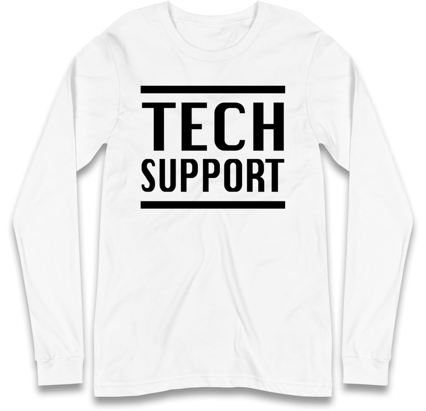 Tech Support Elon Musk Long Sleeve T Shirt