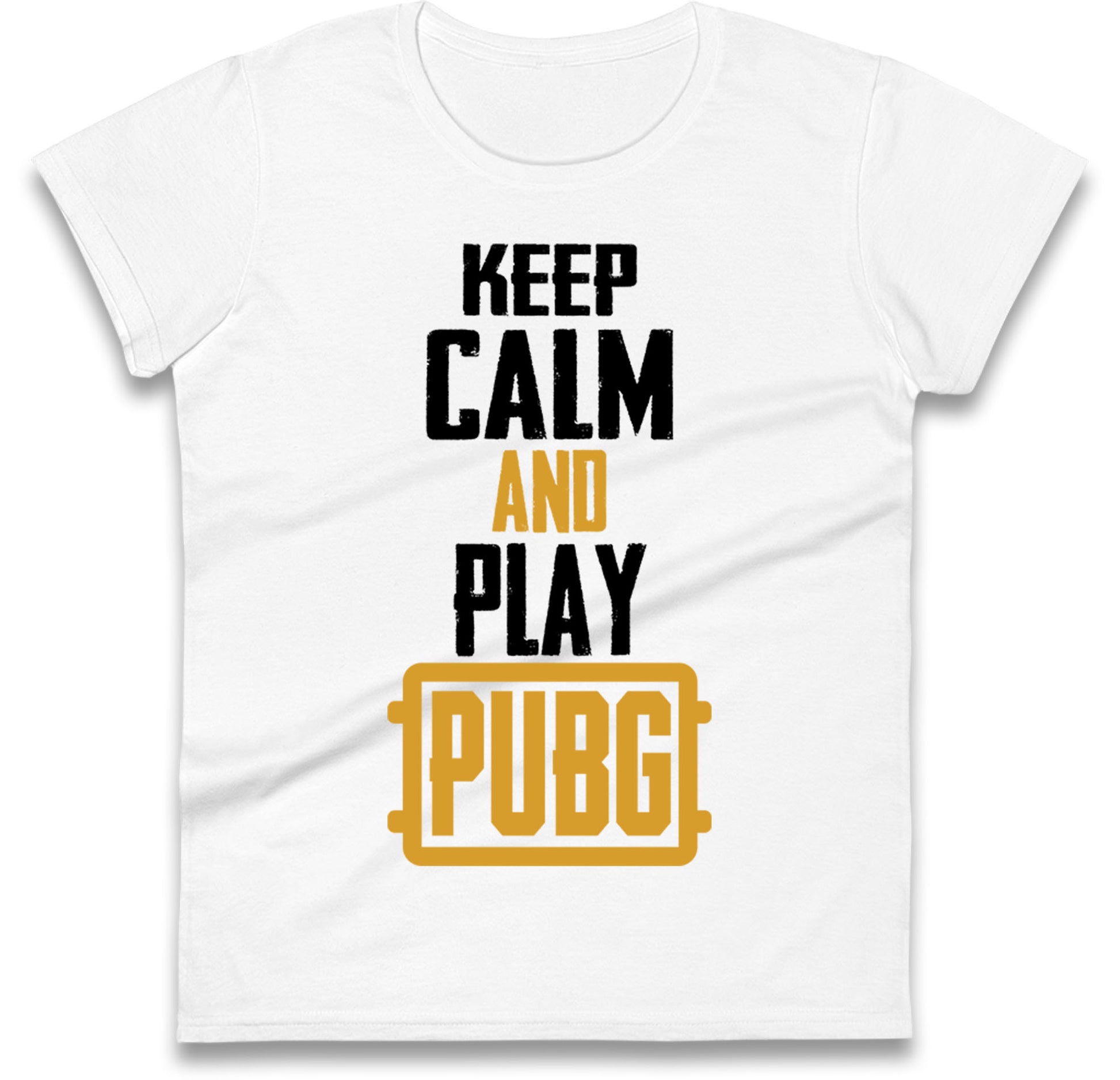 Keep Calm And Play Pubg Womens T Shirt