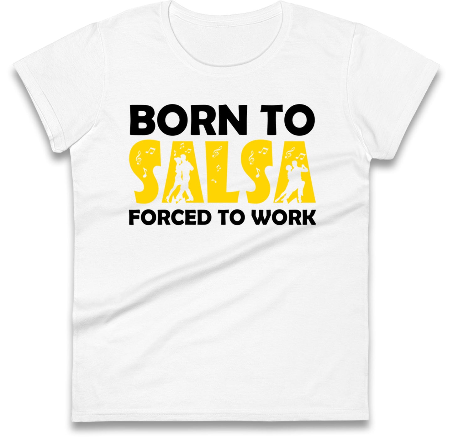 salsa dancing womens t shirt