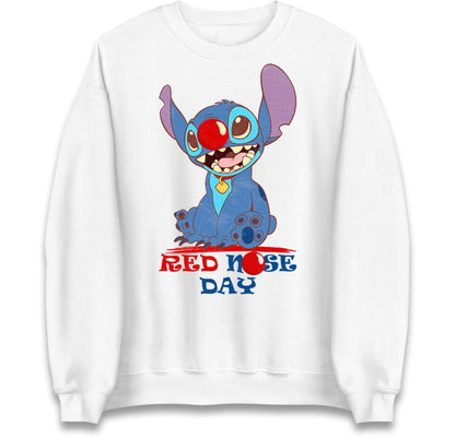 stitch red nose day jumper