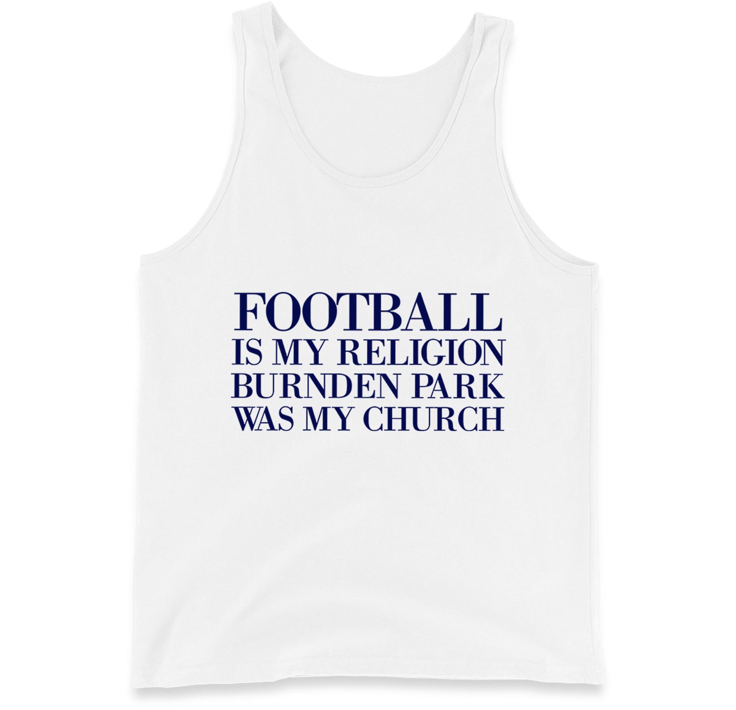 Football is My Religion Tank Top