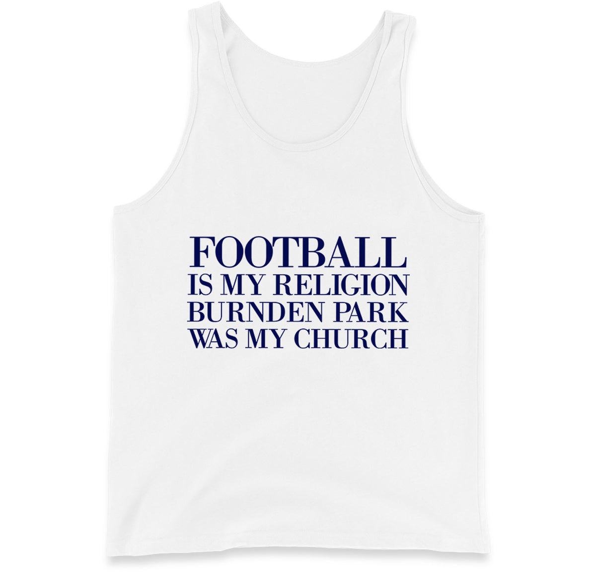 Football is My Religion Tank Top