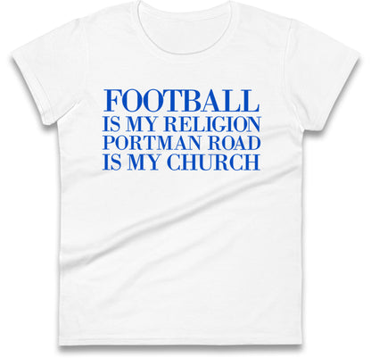 Football is My Portman Ladies T Shirt
