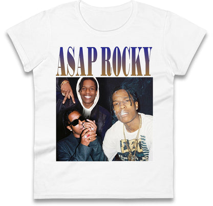 ASAP Rocky Rapper Ladies T Shirt