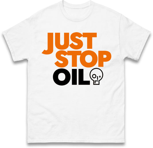 Childs Just Stop Oil T Shirt UK