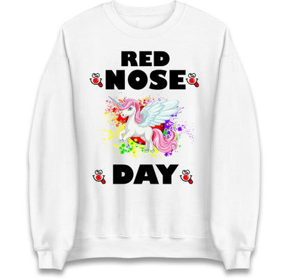 Unicorn Red Nose Day Jumper