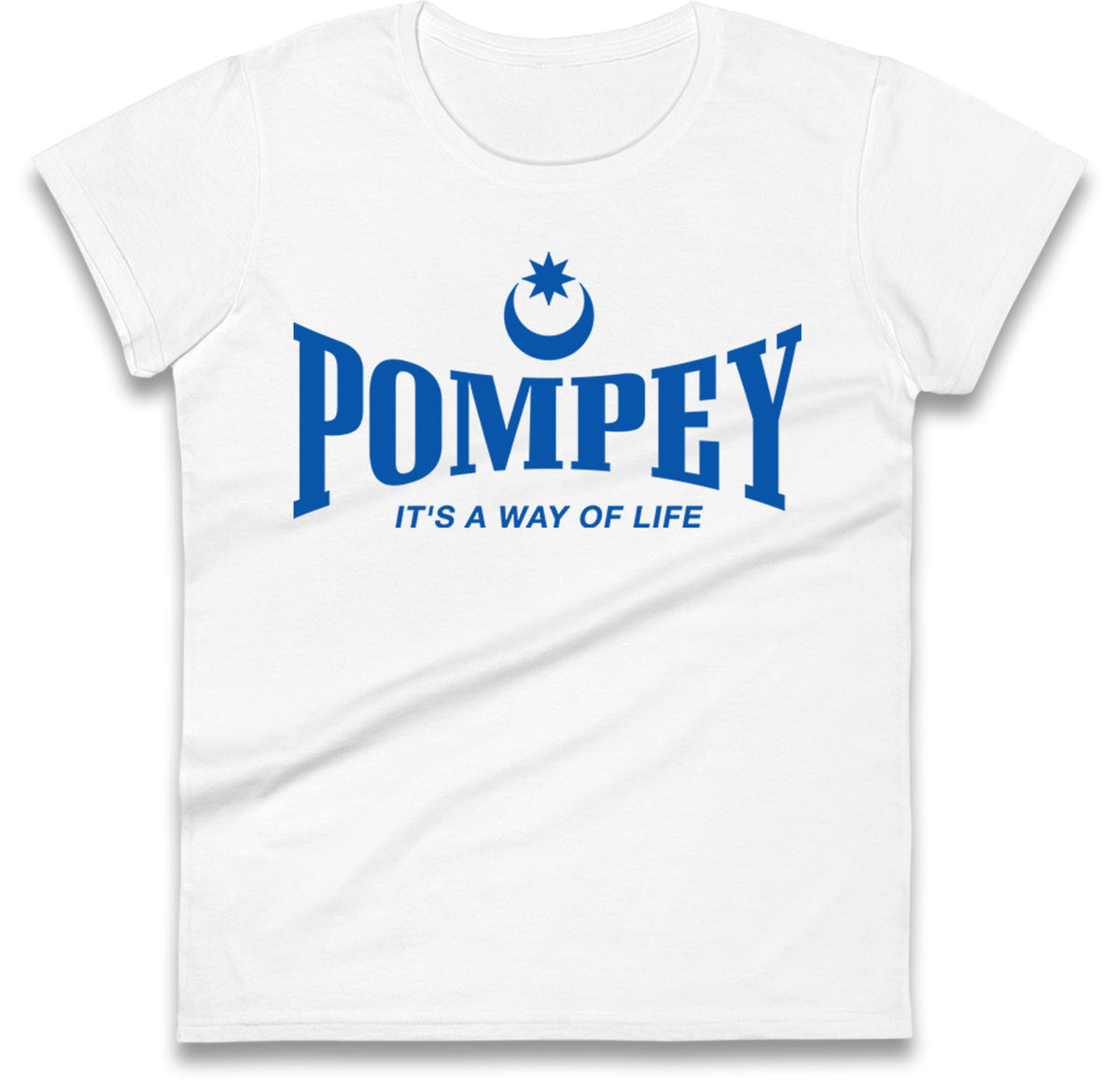 Pompey Football Ladies T Shirt