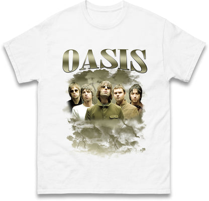 Oasis Band T Shirt Vintage