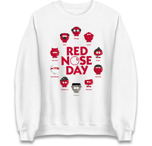 Red Nose Day Funny Noses Jumper