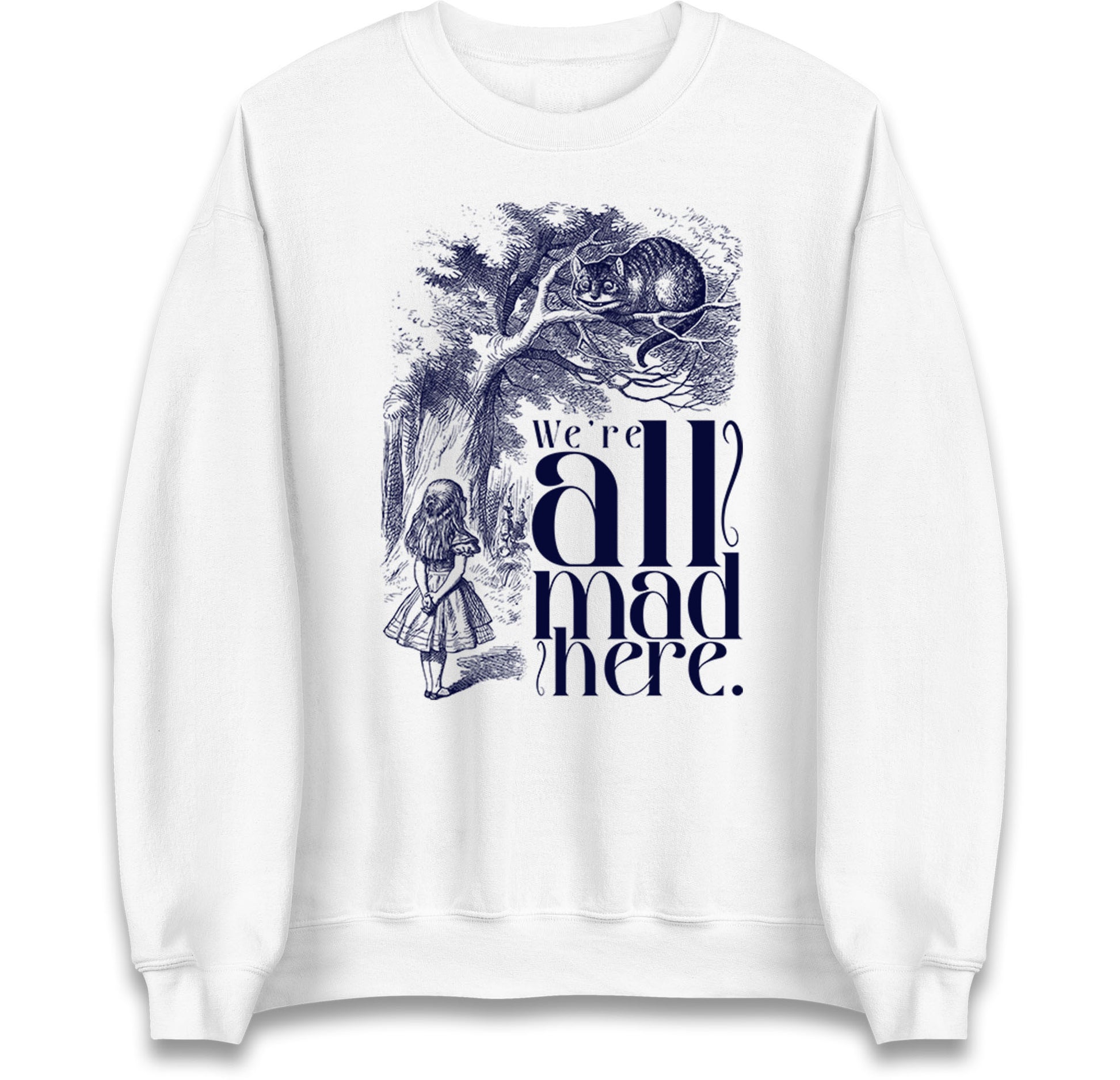 Alice And Cheshire Cat Jumper
