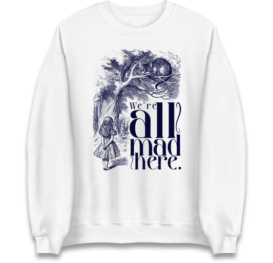 Alice And Cheshire Cat Jumper