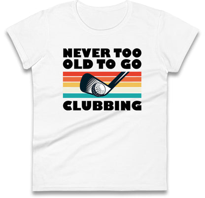 Golf Club Womens T Shirt