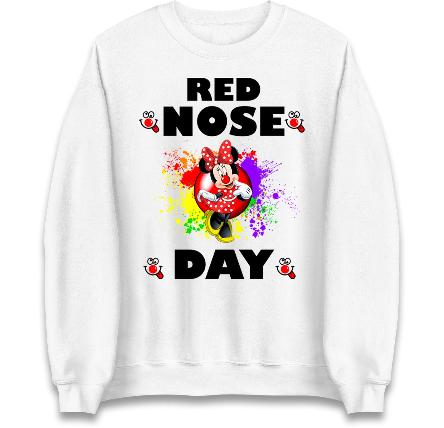 Red Nose Day Minnie Mouse Jumper