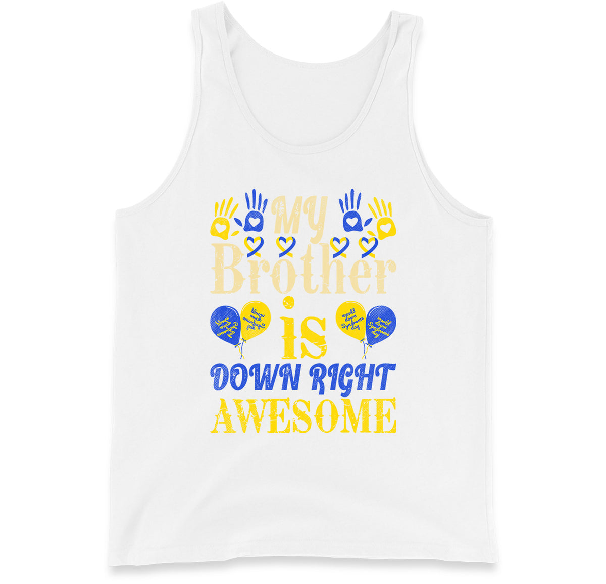 world down syndrome day tank top