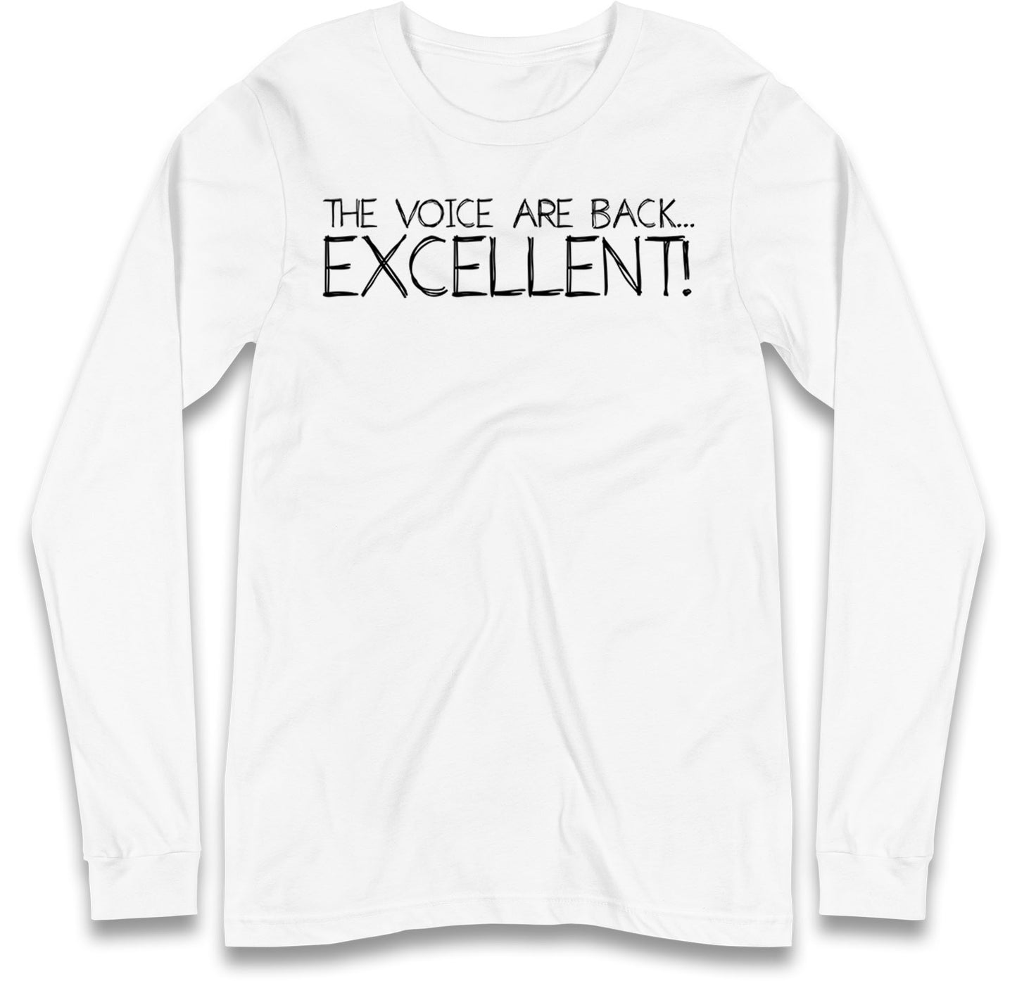 The Voice Are Back Excellent Long Sleeve T Shirt
