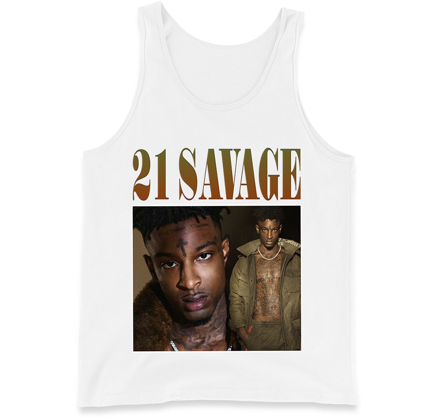 21 Savage Rapper Tank Top