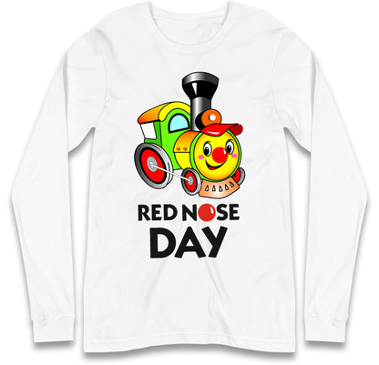 cartoon train long sleeve t shirt