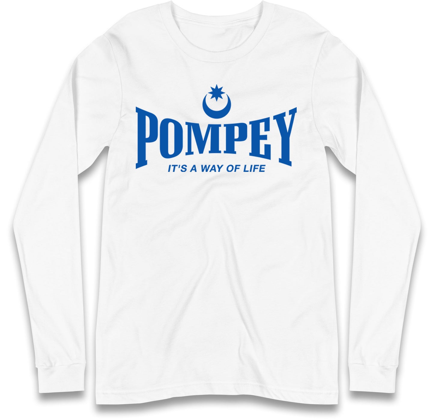 Pompey Football Long Sleeve T Shirt