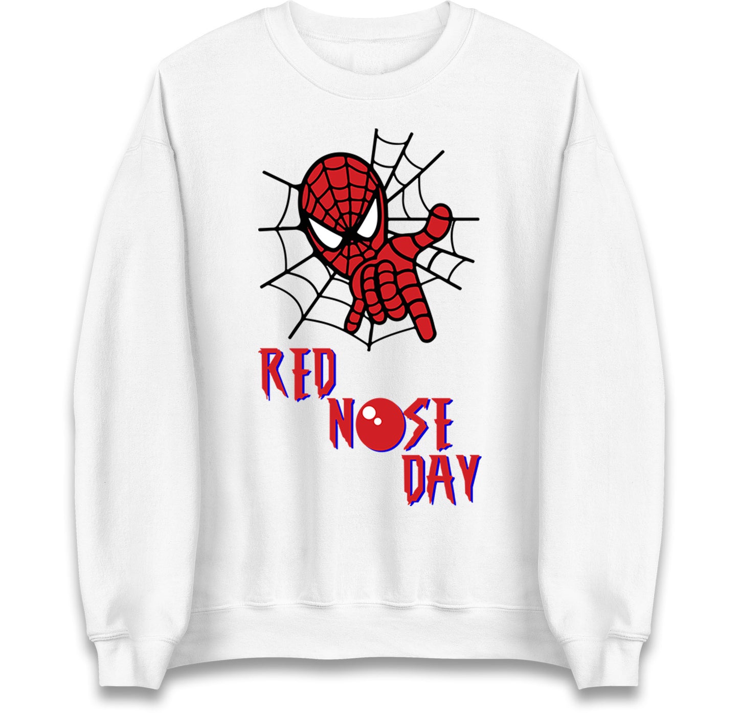 Spider Man Red Nose Day Jumper
