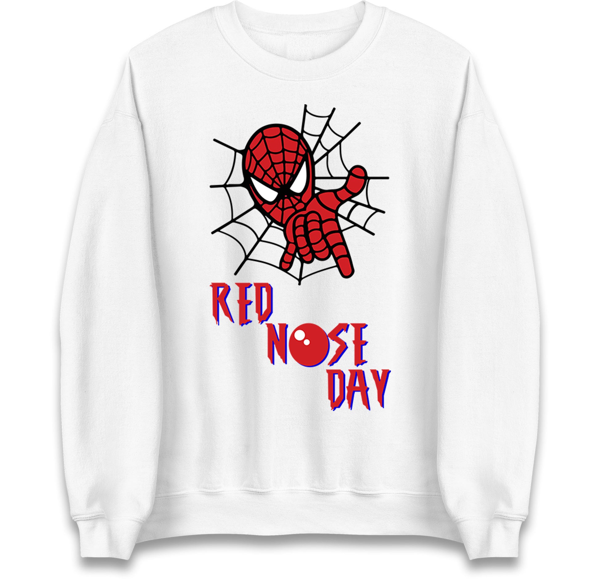 Spider Man Red Nose Day Jumper