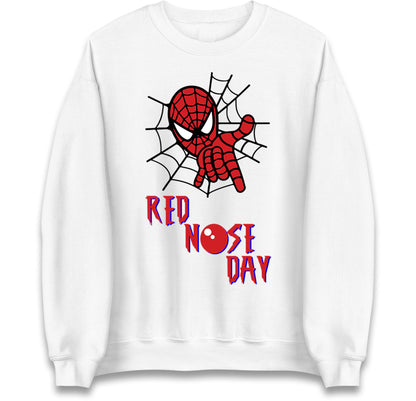 Spider Man Red Nose Day Jumper