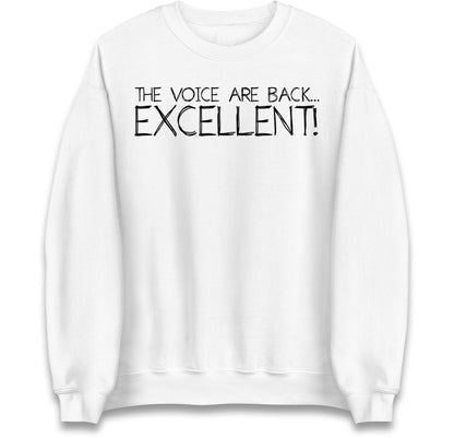 The Voice Are Back Excellent Jumper