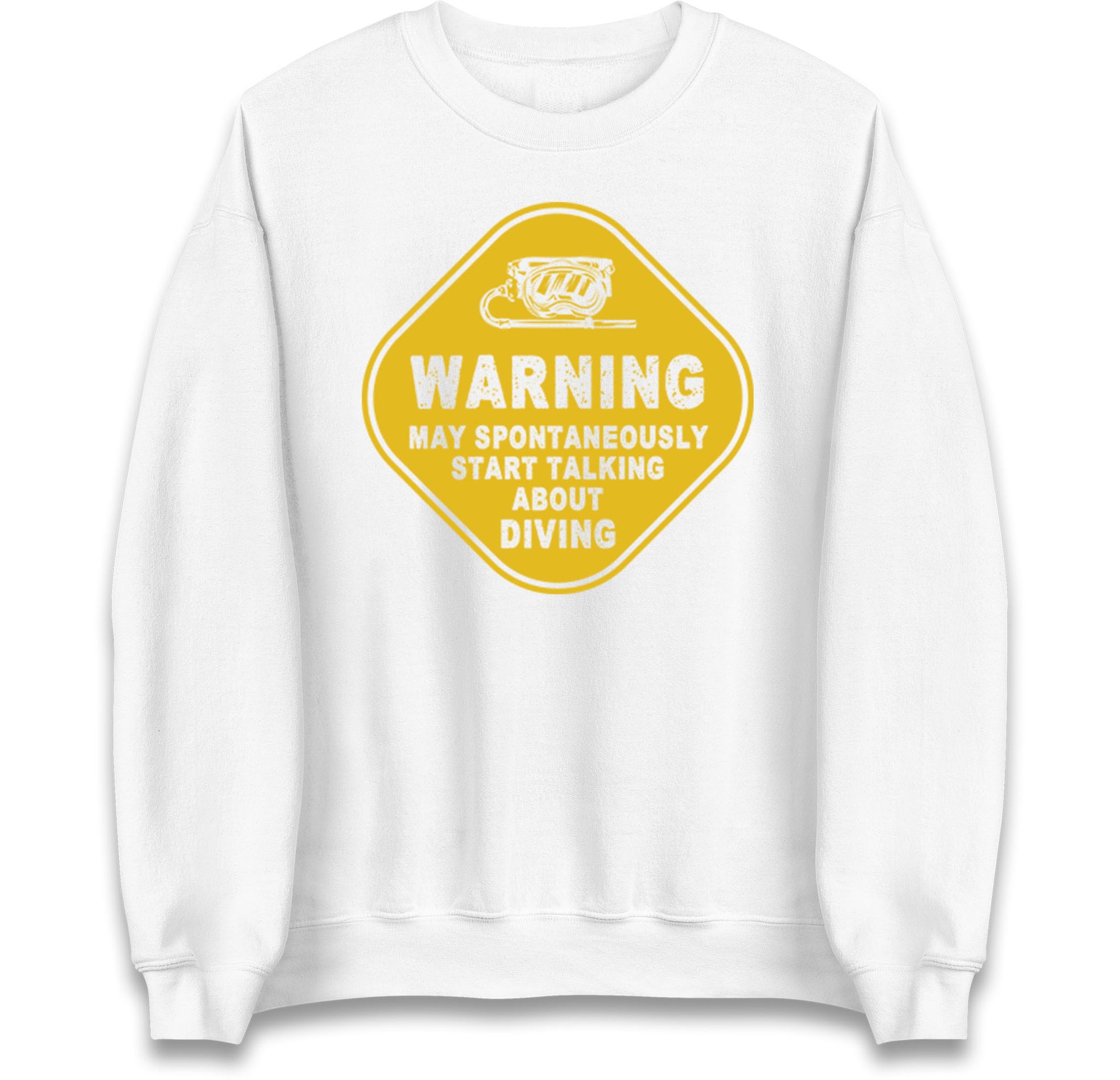 warning diving jumper