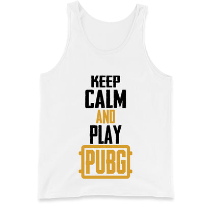 Keep Calm And Play Pubg Tank Top