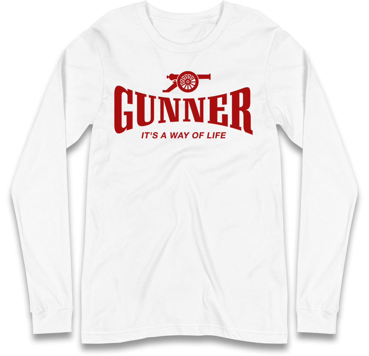 Arsenal Football Long Sleeve T Shirt