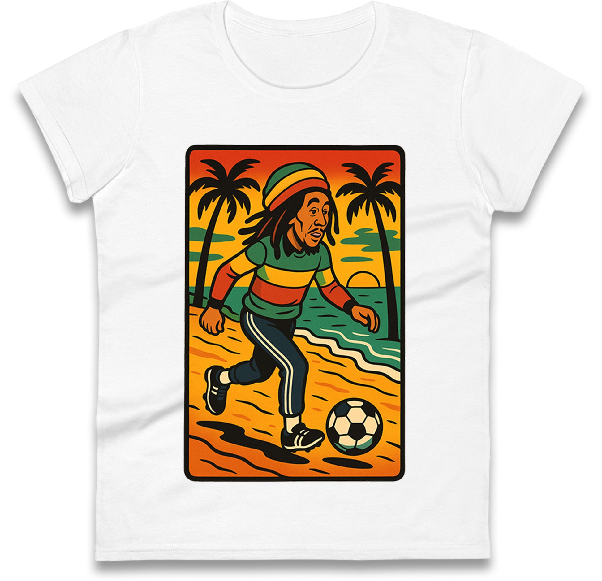  Bob Marley Ladies T Shirt