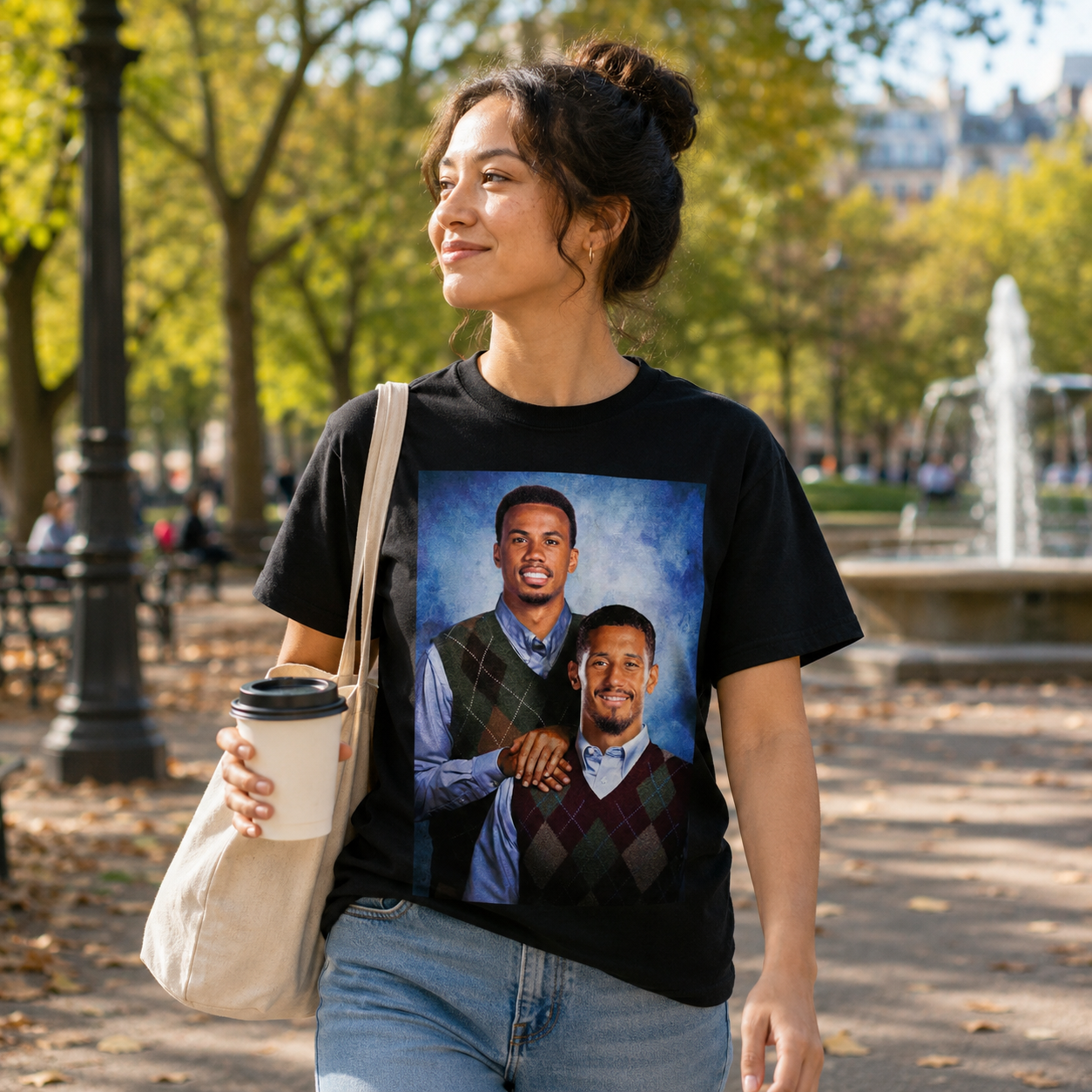 William Saliba Gabriel Magalhaes Step Bros Style T Shirt