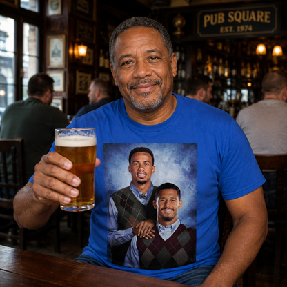 William Saliba Gabriel Magalhaes Step Bros Style T Shirt