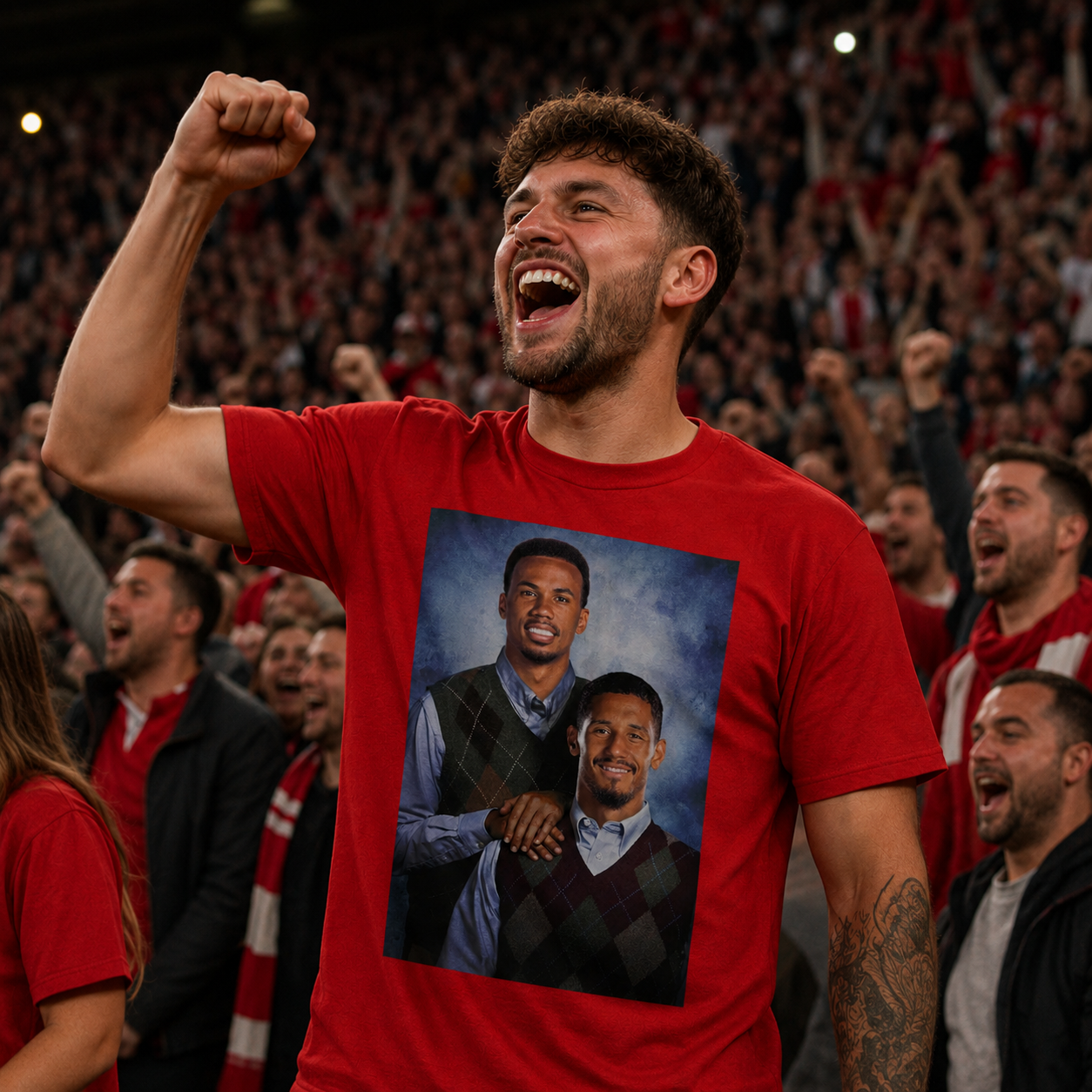 William Saliba Gabriel Magalhaes Step Bros Style T Shirt